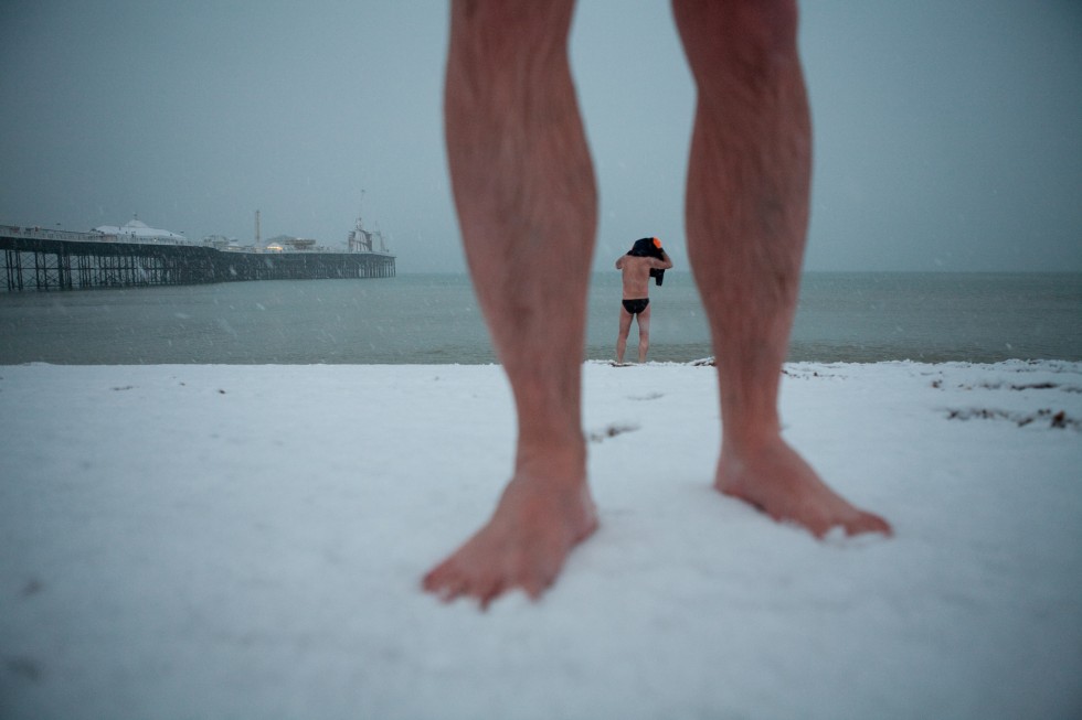 Brighton beach - December 2009