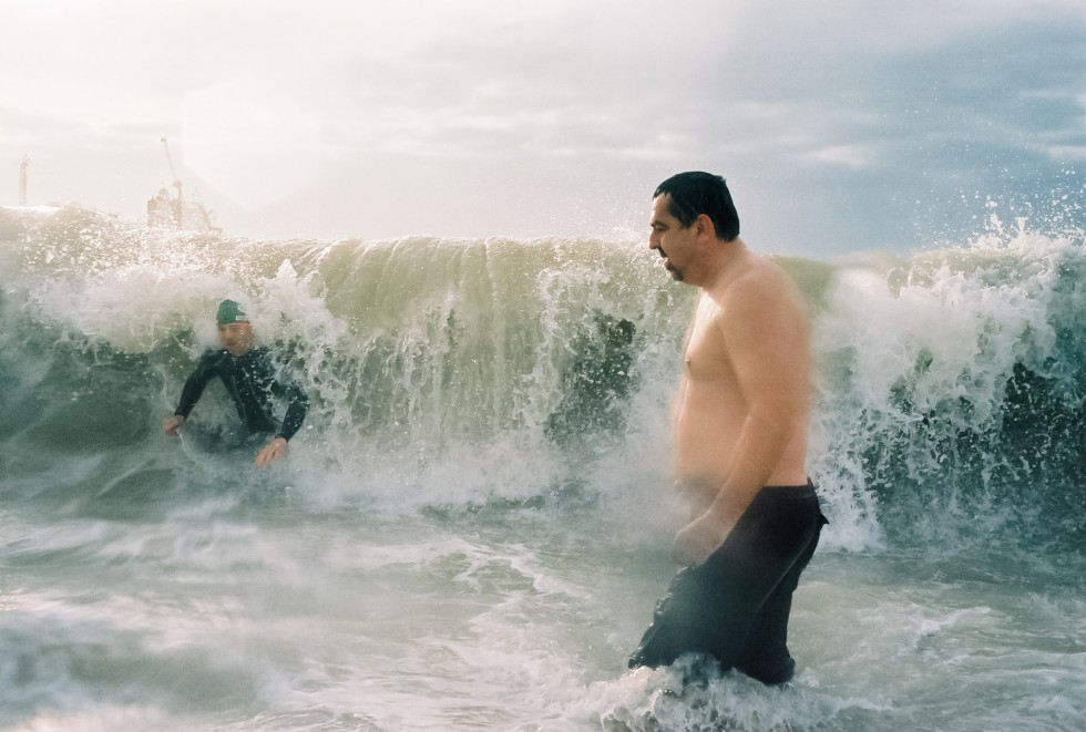 Brighton Christmas day swim 2011