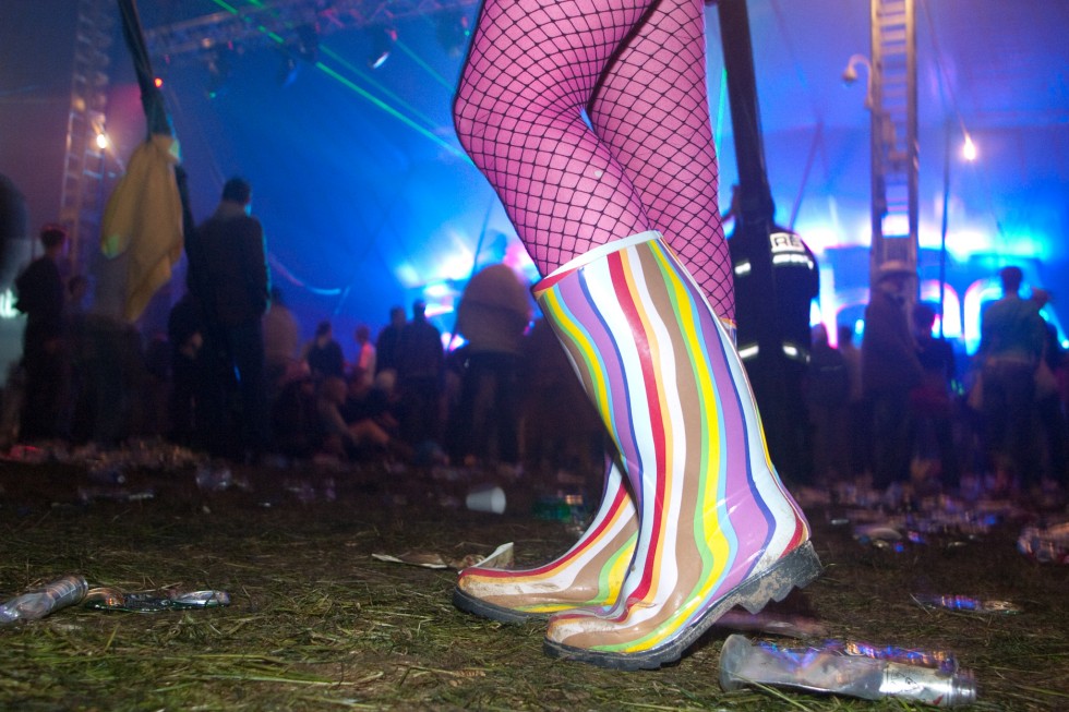 raver wellies taken at HiFi festival