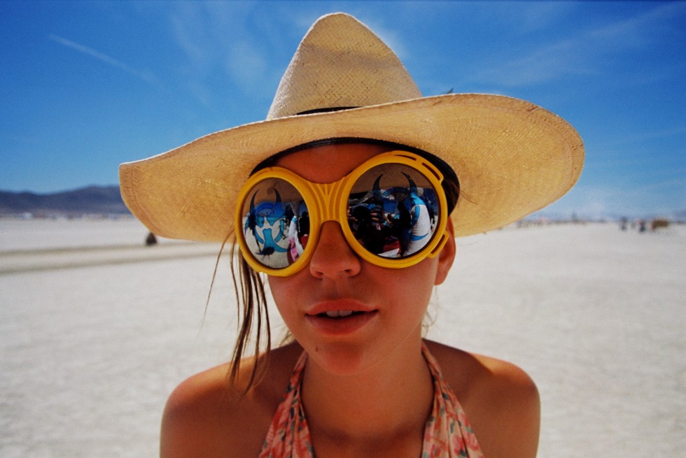 Portrait Burning man 2005