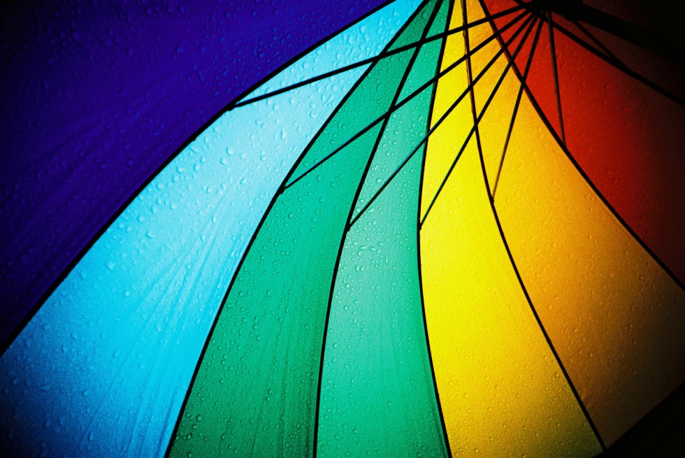 Rainbow Unbrealla London 2001