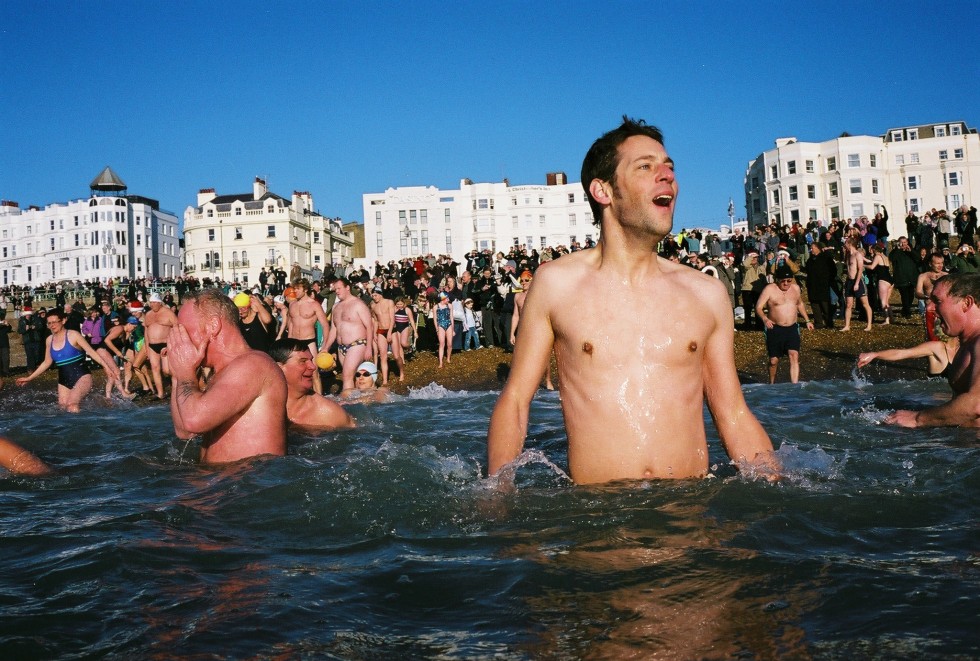 Brighton Christmas day swim 2005