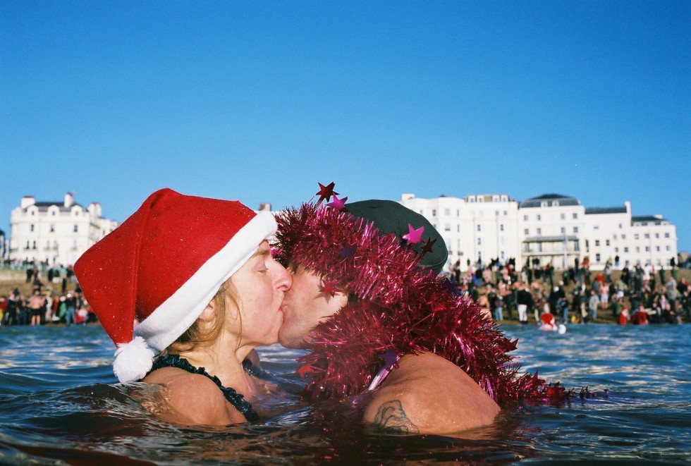 Brighton Christmas day swim 2005