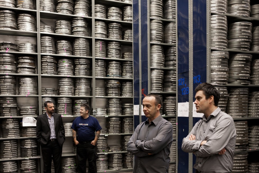 Main file storage where house