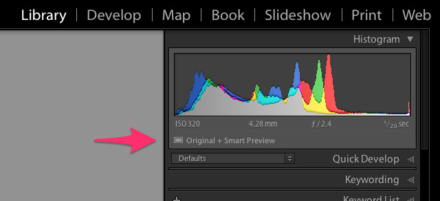 how to see a smart preview