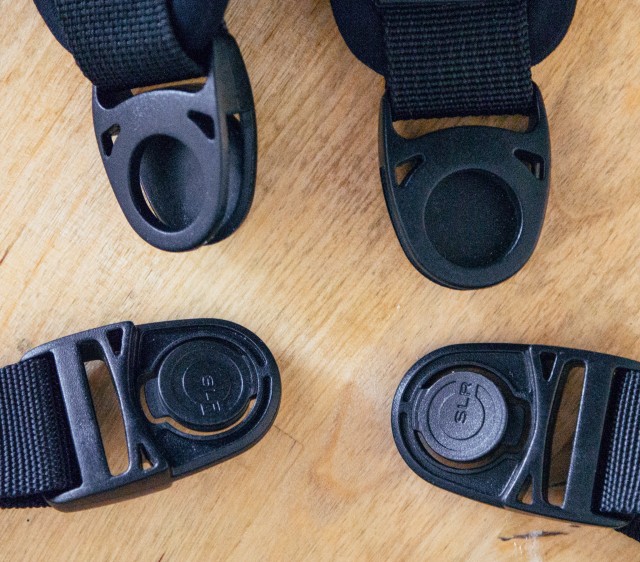 split strap quick release system