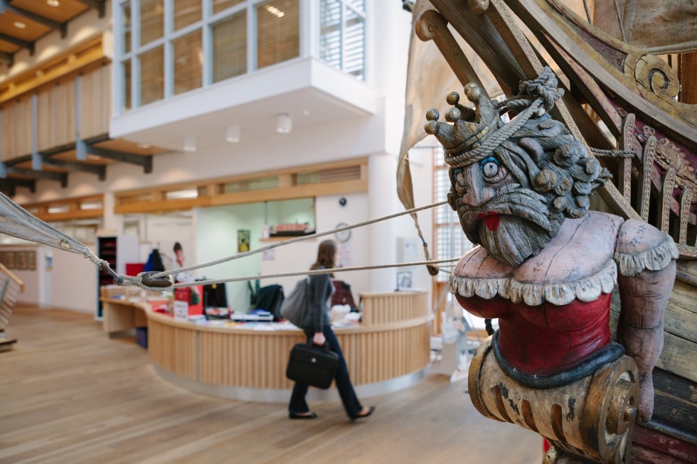 The Pirates Ship Aardman entrance hall