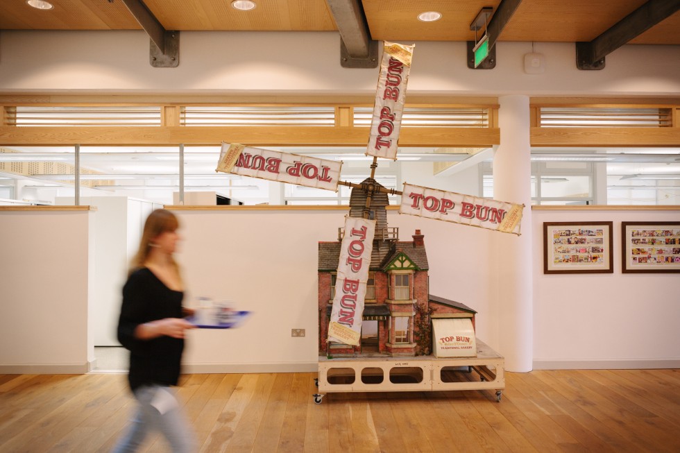 Aardman Animations Wallace and Gromit top bun windmill