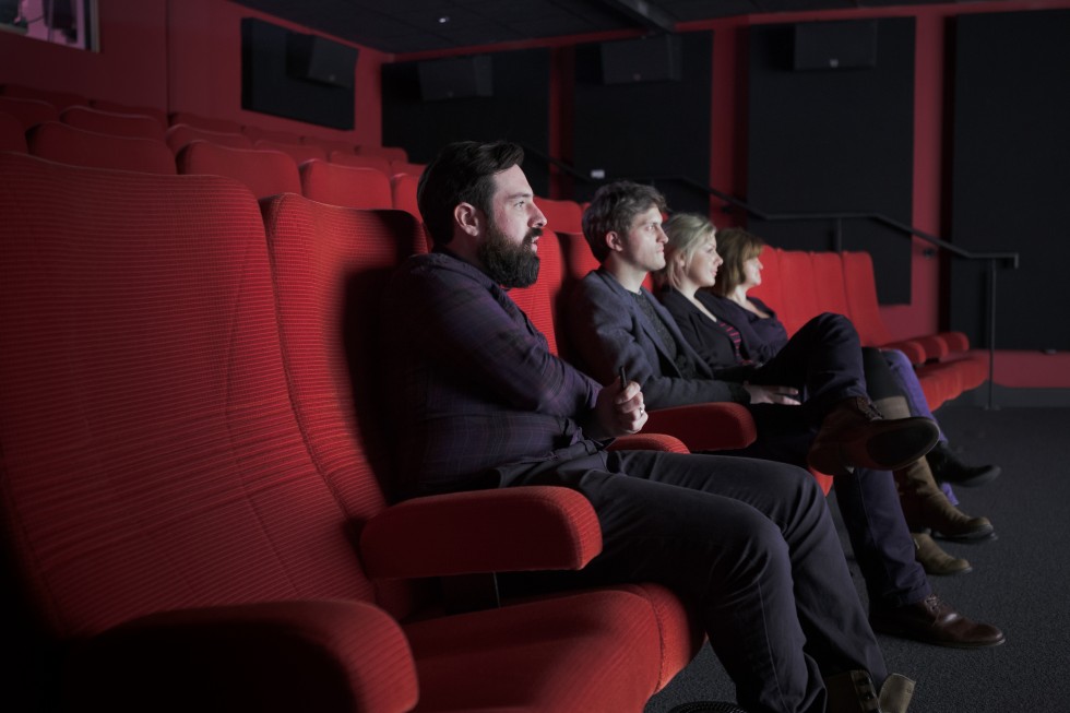 Aardman screening room