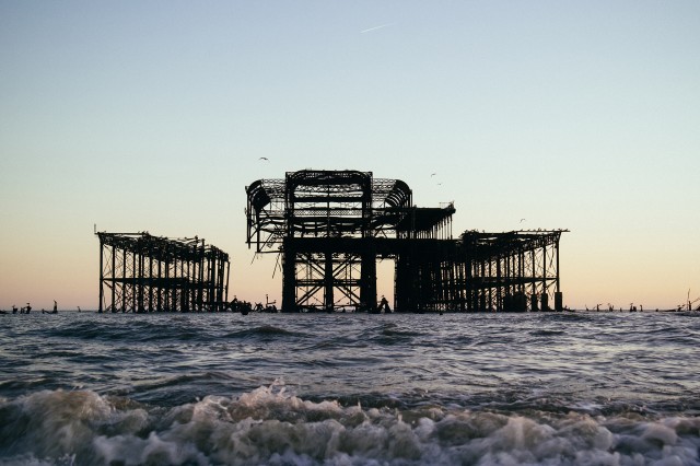 Brighton's west pier at dust shot on the Samsung Galaxy NX