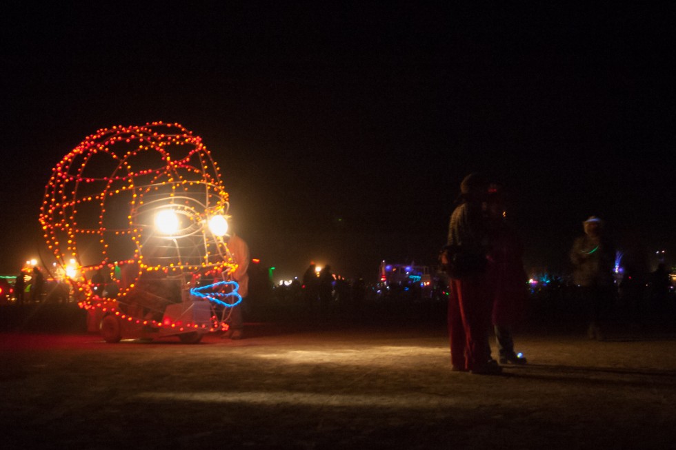 burning man elaborate bicycle 2005 by Kevin Meredith