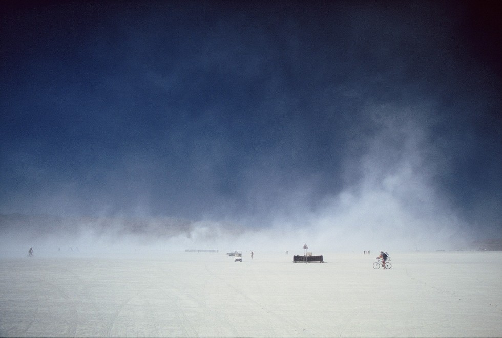 Open desert burning man 2005 by Kevin Meredith