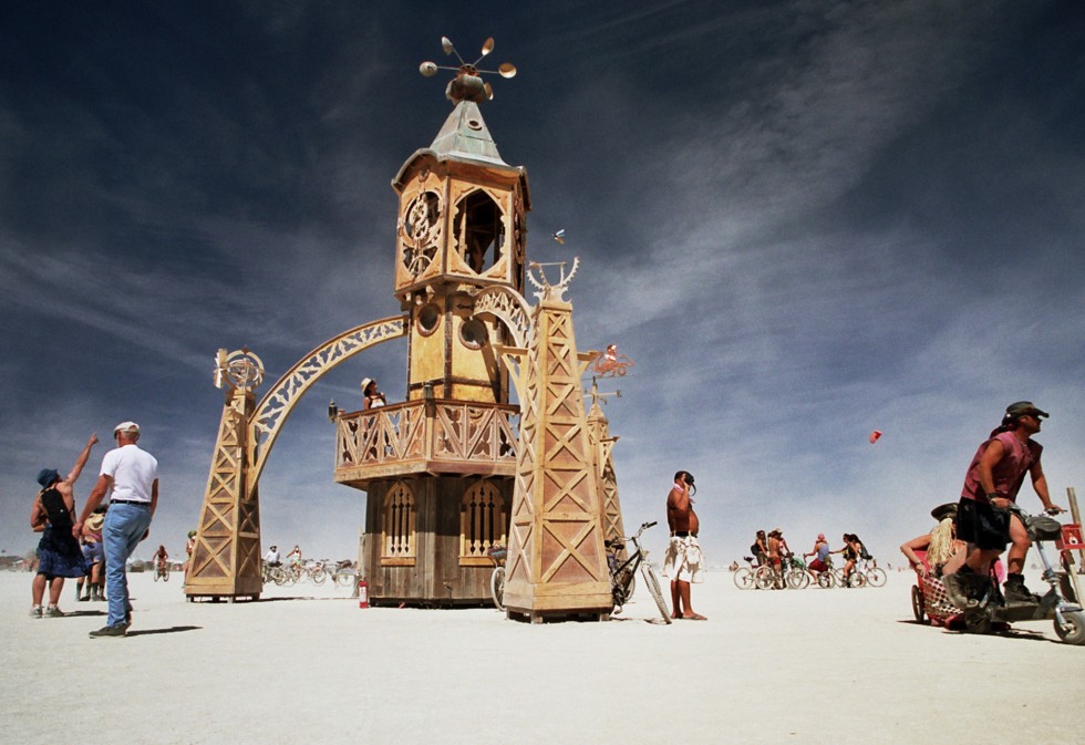 Burning Man 2005 art installation by Kevin Meredith