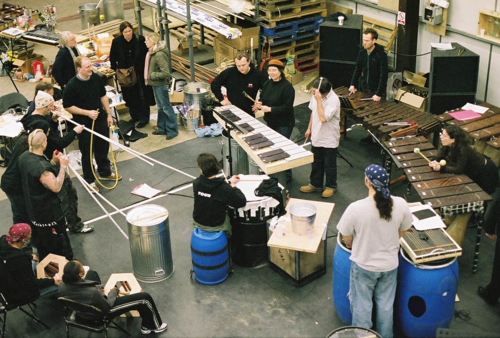 Lost & Found Orchestra rehearsal