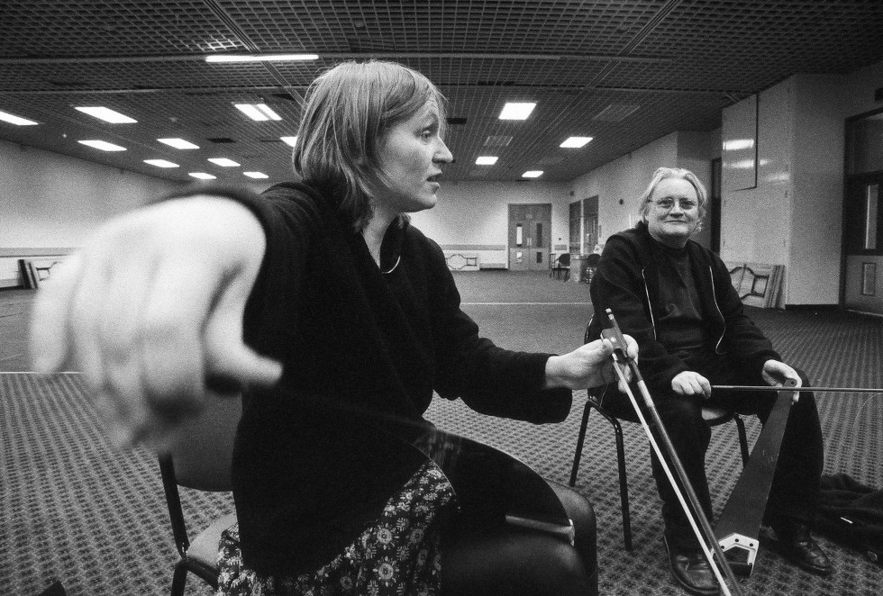 Lost & Found Orchestra rehearsal