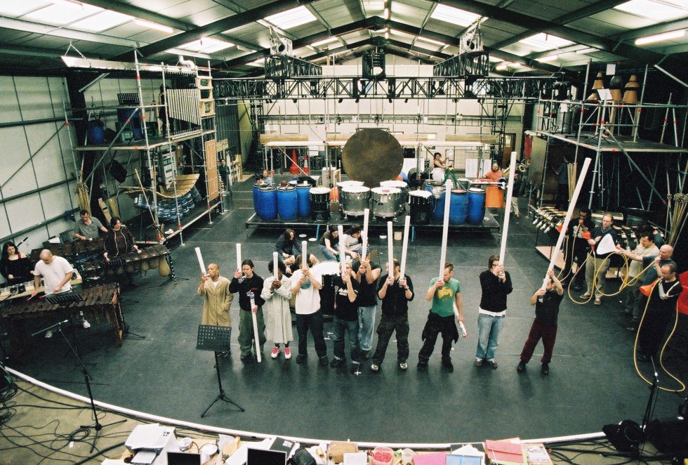 Lost & Found Orchestra rehearsal