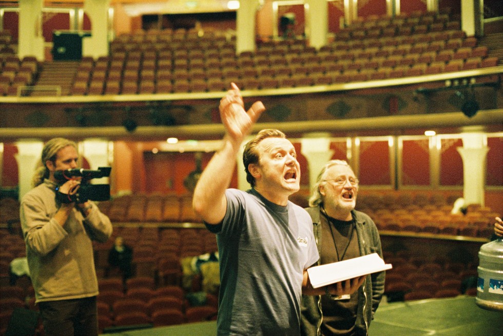 Lost & Found Orchestra rehearsal