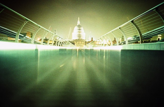 London Millennium Bridge one of early images I uploaded to Flickr
