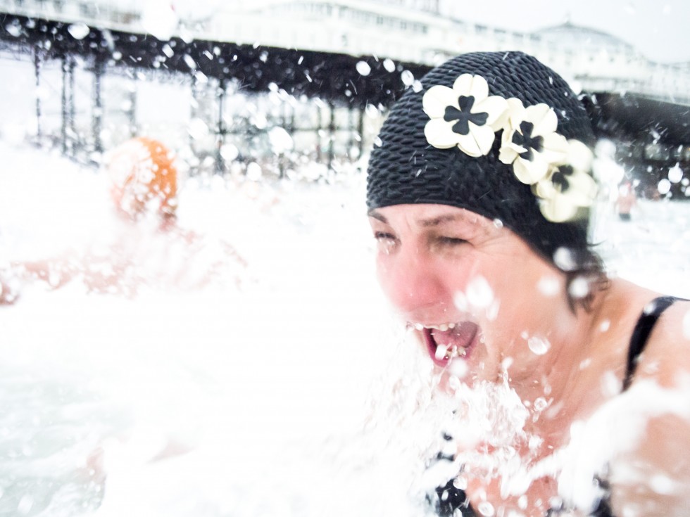 Charlotte in another rough sea