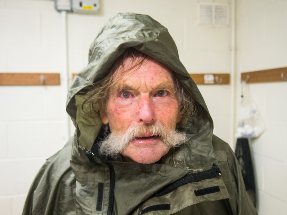 Dave Sawyers post swim