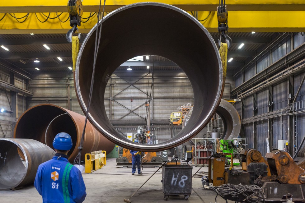 British Airways i360 in Holland Factory
