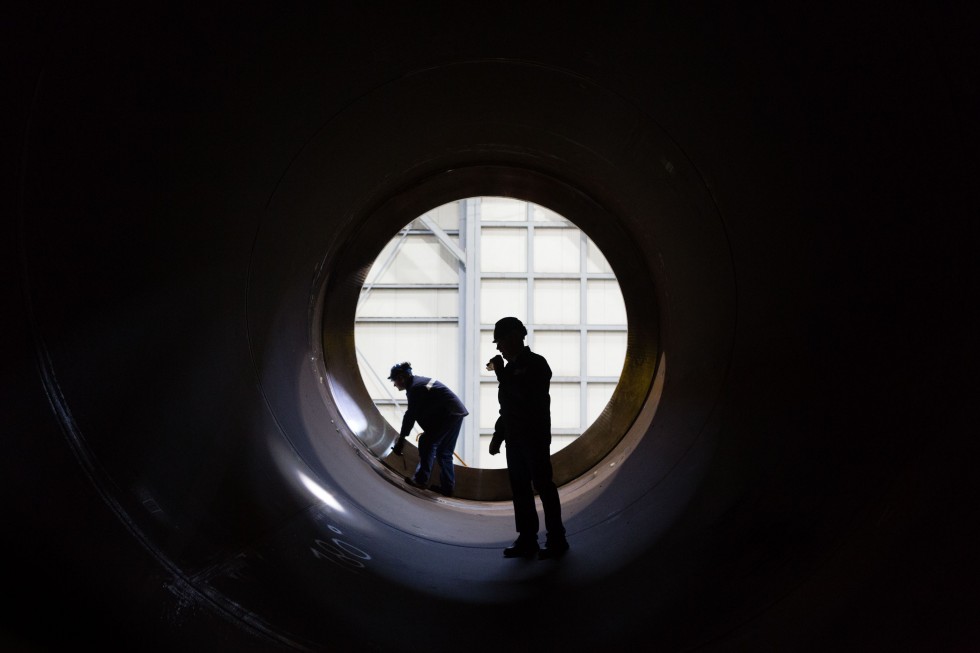 British Airways i360 in Holland Factory