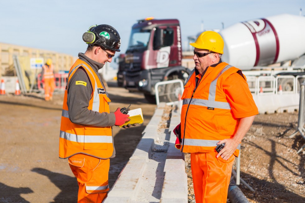 i360 foundation Concrete pour