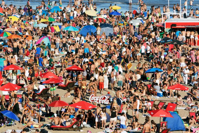Martin Parr Argentin Mar Del Plata Grandé Beach 2014